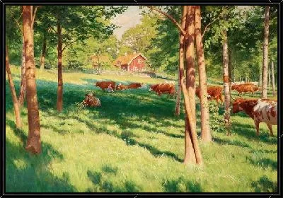 Стадо коров