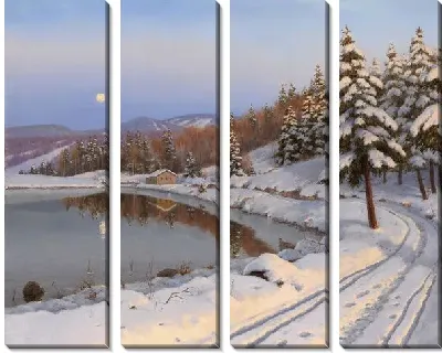 Дорога у озера