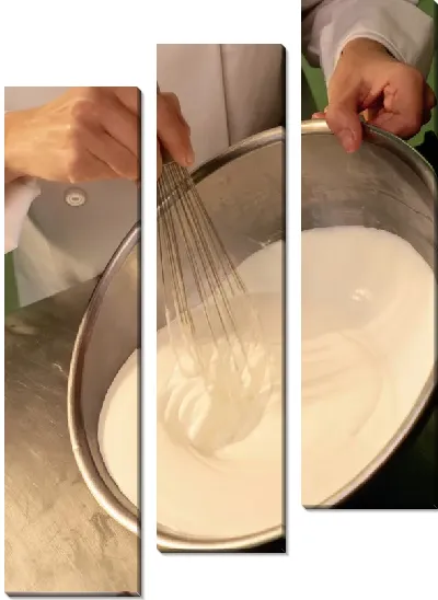 Модульная картина Крем №2