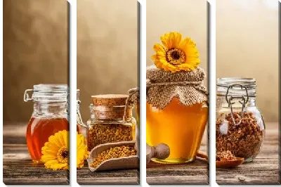 Модульная картина Мед