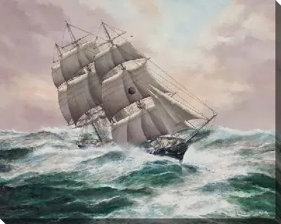 Картина Корабль в шторм