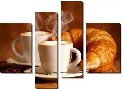 Кофе и круасаны