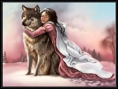 Девочка и волк