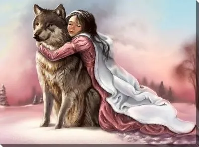 Девочка и волк