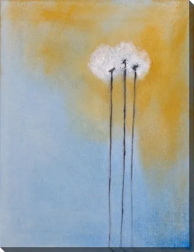 Картина маслом Одуванчики №2