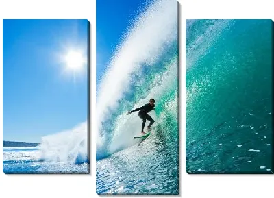 Модульная картина Серфинг №9