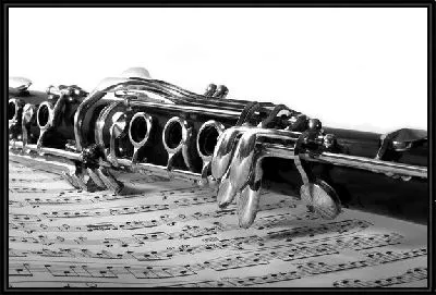 Ноты и кларнет