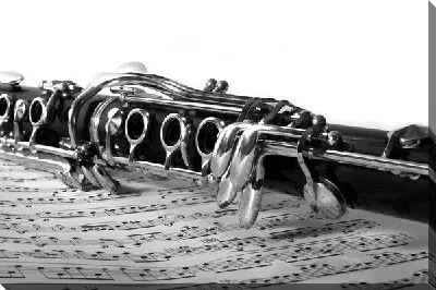 Ноты и кларнет