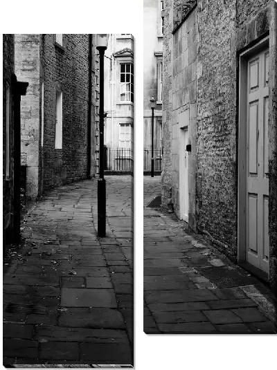 Модульная картина Переулок