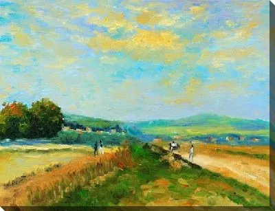 Картина маслом Поле №11