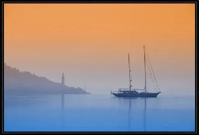 Картина Корабль в море