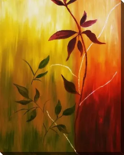 Картина маслом Растения №2