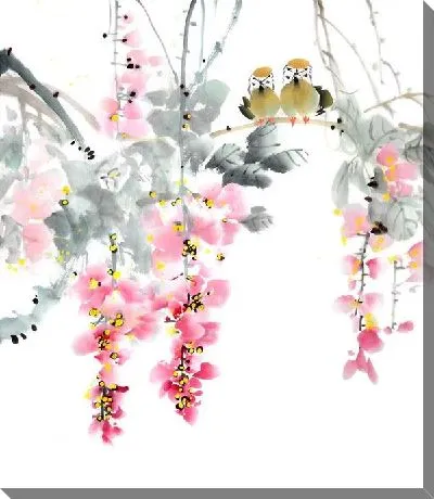 Картина маслом Весенние цветы