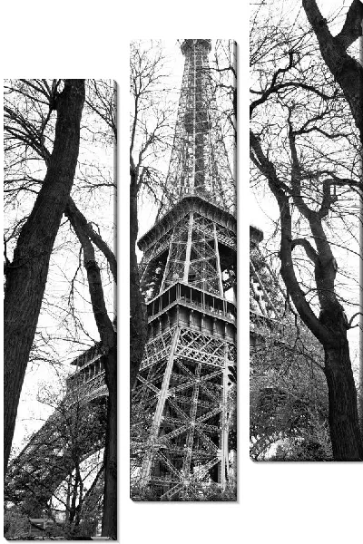 Модульная картина Эйфелева башня в Париже