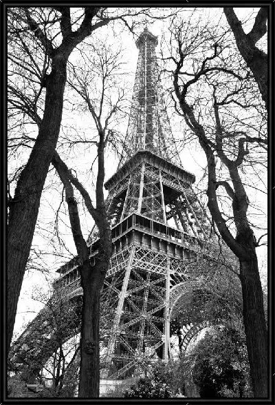 Картина Эйфелева башня в Париже