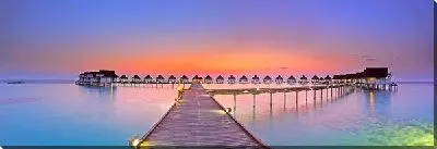 Постер Виллы на берегу океана