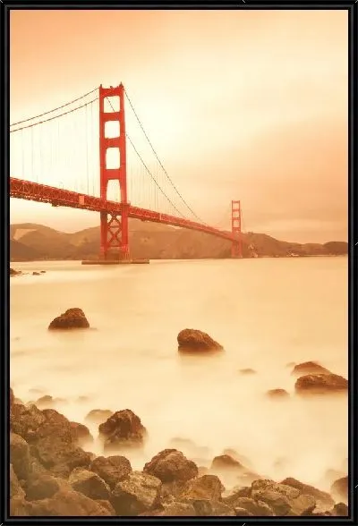 Картина Мост Золотые ворота в Сан-Франциско