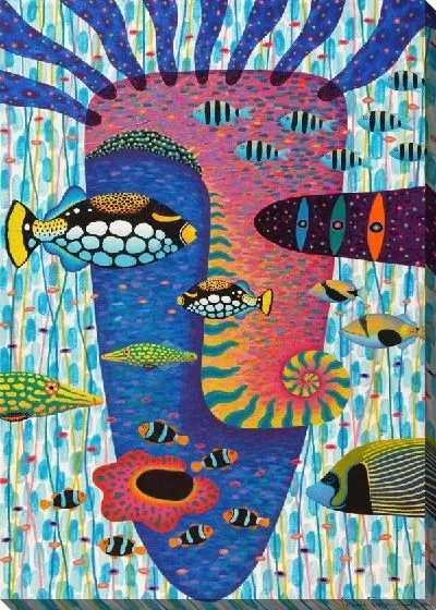 Картина маслом Подводный мир №2