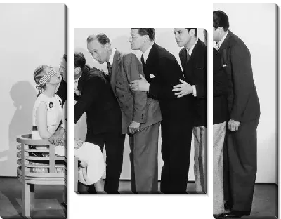 Модульная картина Поцелуй