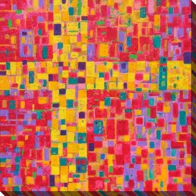 Картина маслом Композиция в теплых тонах №2