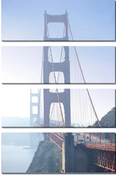 Модульная картина Мост в Сан-Франциско