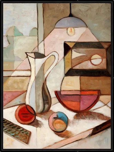 Картина Натюрморт с лампой