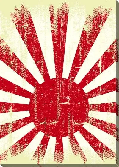 Постер Японский флаг