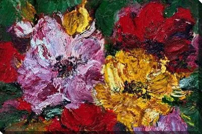 Картина маслом Букет цветов