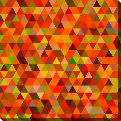 Картина маслом Пестрая абстракция