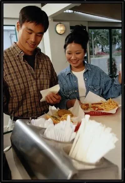 Картина В ресторане №4