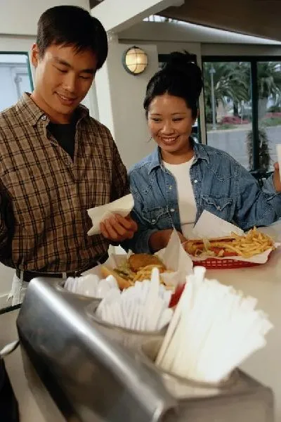 Плакат В ресторане №4