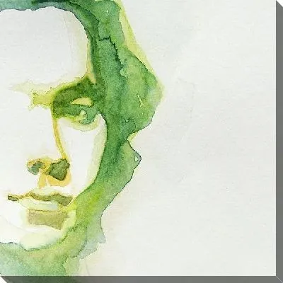 Картина маслом Портрет в зеленых тонах