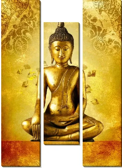 Модульная картина Статуя Будды №2