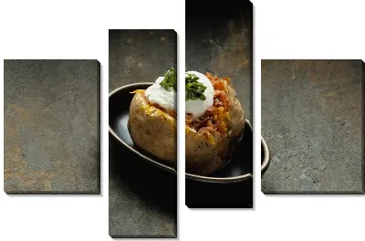 Модульная картина Картофель №2