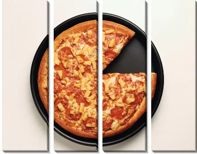 Модульная картина Пицца №14