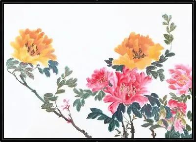 Картина Цветы на ветке