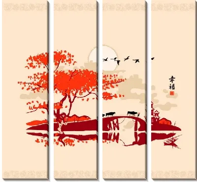 Японский пейзаж №2