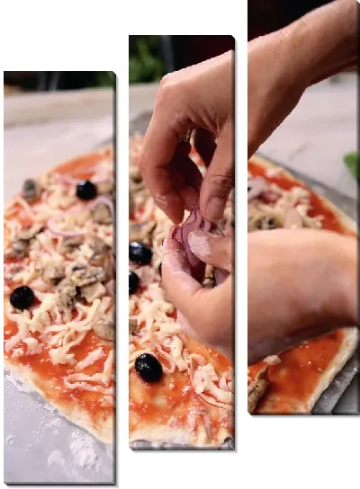 Модульная картина Пицца №20