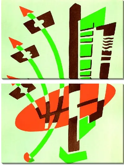 Картина Динамичная композиция