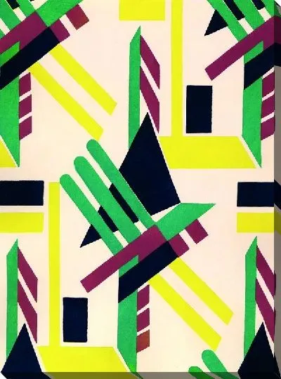 Картина Композиция с контрастными цветами