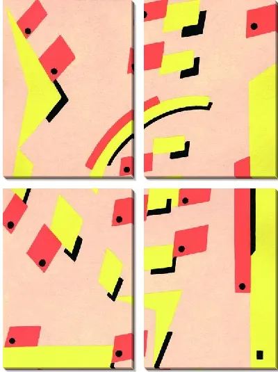 Картина Абстрактная композиция №17