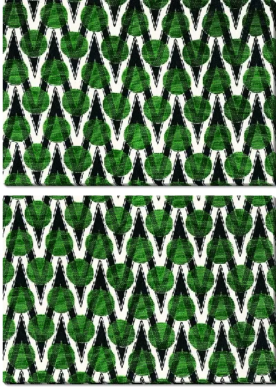 Картина Композиция в зеленых тонах