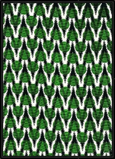 Картина Композиция в зеленых тонах