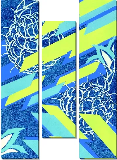 Картина Композиция в холодных тонах