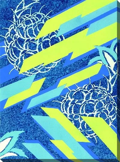 Картина Композиция в холодных тонах