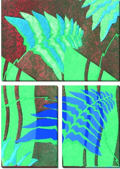 Картина Композиция с растительным орнаментом
