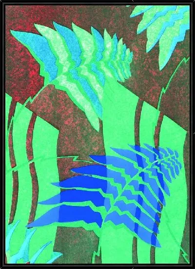 Картина Композиция с растительным орнаментом