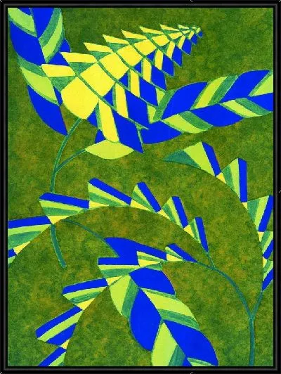 Картина Композиция с растительным орнаментом