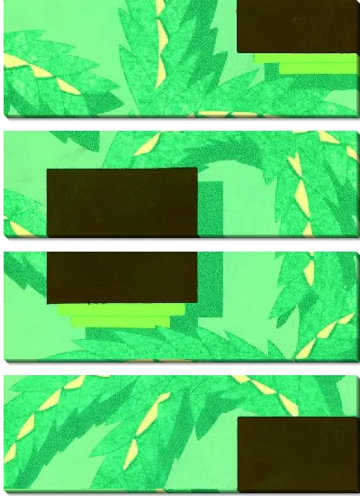 Картина Композиция с растительным орнаментом