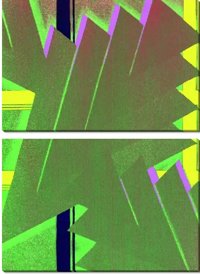 Картина Композиция в зеленых тонах